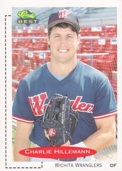 #50 Charlie Hillemann - Wichita Wranglers - 1991 Classic Best Baseball