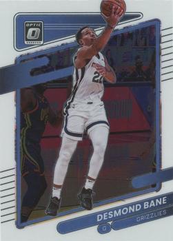 #50 Desmond Bane - Memphis Grizzlies - 2021-22 Donruss Optic Basketball