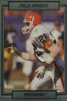 #50 Felix Wright - Cleveland Browns - 1990 Action Packed Football