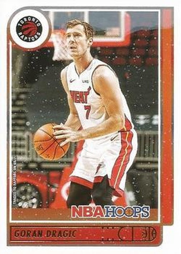 #50 Goran Dragic - Toronto Raptors - 2021-22 Hoops Winter Basketball