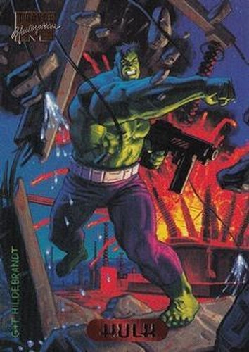 #50 Hulk - 1994 Fleer Marvel Masterpieces Hildebrandt Brothers