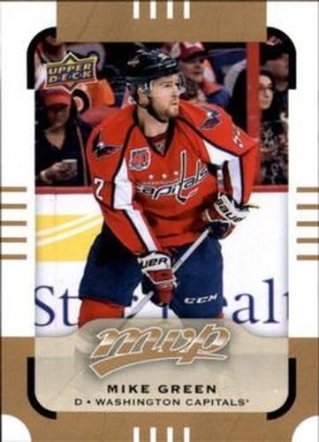 #50 Mike Green - Washington Capitals - 2015-16 Upper Deck MVP Hockey
