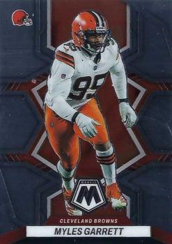 #50 Myles Garrett - Cleveland Browns - 2022 Panini Mosaic Football