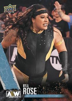 #50 Nyla Rose - 2021 Upper Deck AEW Wrestling
