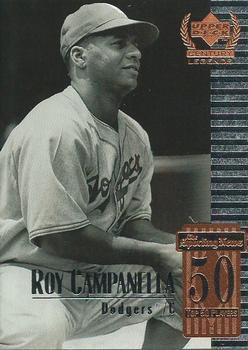 #50 Roy Campanella - Brooklyn Dodgers - 1999 Upper Deck Century Legends Baseball