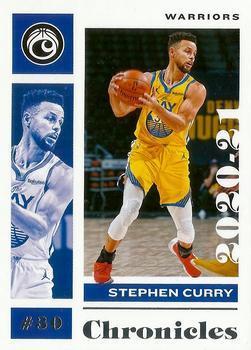 #50 Stephen Curry - Golden State Warriors - 2020-21 Panini Chronicles Basketball