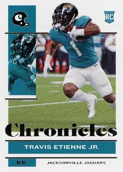 #50 Travis Etienne Jr. - Jacksonville Jaguars - 2021 Panini Chronicles Football