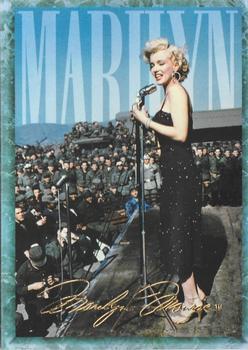 #50 While honeymooning with Joe DiMaggio in Japa - 1993 Sports Time Marilyn Monroe