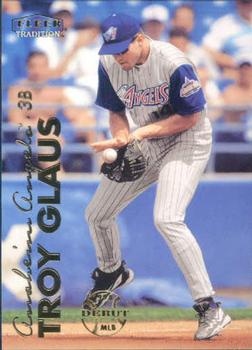 #50 Troy Glaus - Anaheim Angels - 1999 Fleer Tradition Baseball