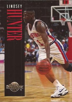#50 Lindsey Hunter - Detroit Pistons - 1994-95 SkyBox Premium Basketball