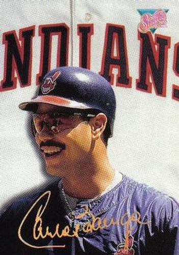 #50 Carlos Baerga - Cleveland Indians - 1993 Studio Baseball