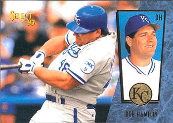 #50 Bob Hamelin - Kansas City Royals - 1995 Select Baseball