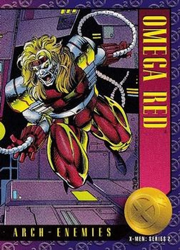 #50 Omega Red - 1993 SkyBox X-Men Series 2