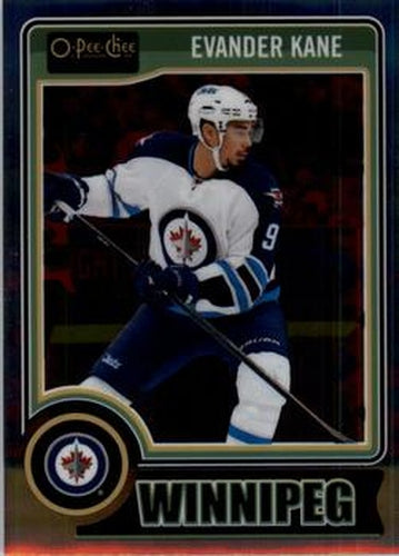 #50 Evander Kane - Winnipeg Jets - 2014-15 O-Pee-Chee Platinum Hockey