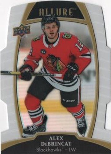 #50 Alex DeBrincat - Chicago Blackhawks - 2019-20 Upper Deck Allure - White Rainbow Hockey