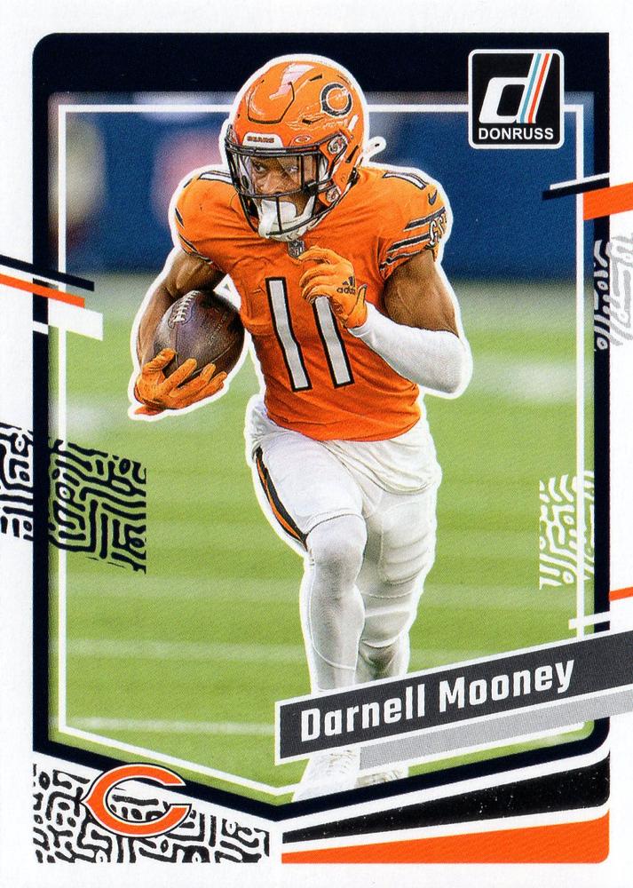 #50 Darnell Mooney - Chicago Bears - 2023 Donruss Football