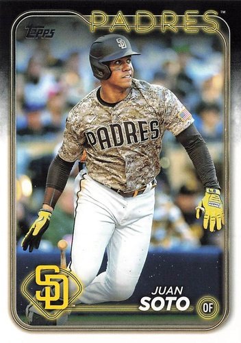 #50 Juan Soto - San Diego Padres - 2024 Topps Baseball