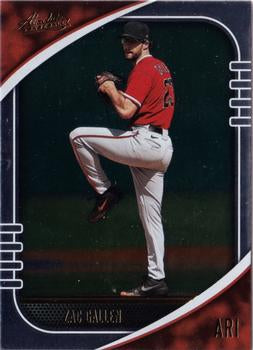 #50 Zac Gallen - Arizona Diamondbacks - 2021 Panini Absolute Baseball