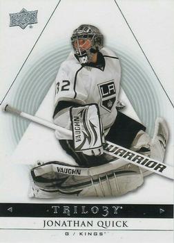 #50 Jonathan Quick - Los Angeles Kings - 2013-14 Upper Deck Trilogy Hockey