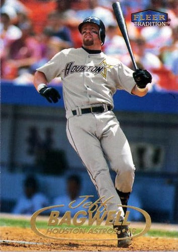 #50 Jeff Bagwell - Houston Astros - 1998 Fleer Tradition Baseball