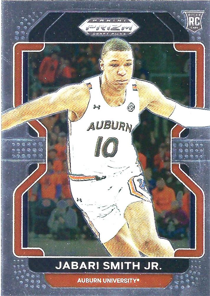 #50 Jabari Smith Jr. - Auburn Tigers - 2022 Panini Prizm Draft Picks Basketball
