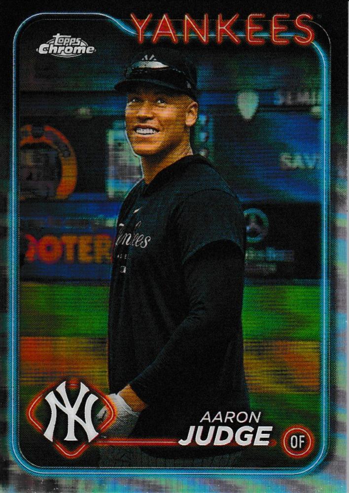 #50b Aaron Judge - New York Yankees - 2024 Topps Chrome Baseball