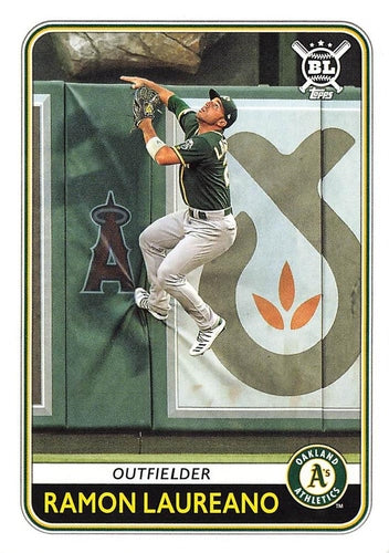 #51 Ramon Laureano - Oakland Athletics - 2020 Topps Big League Baseball
