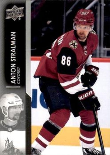 #510 Anton Stralman - Arizona Coyotes - 2021-22 Upper Deck Hockey