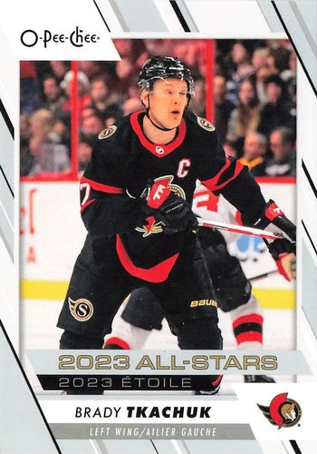 #510 Brady Tkachuk - Ottawa Senators - 2023-24 O-Pee-Chee Hockey