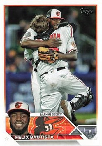 #510 Félix Bautista - Baltimore Orioles - 2023 Topps Baseball