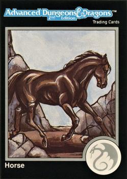 #510 Horse - 1991 TSR Advanced Dungeons & Dragons - Silver