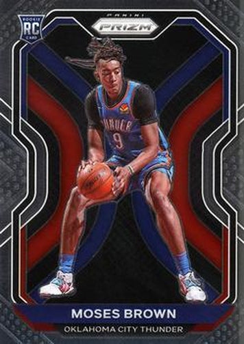 #510 Moses Brown - Oklahoma City Thunder - 2020-21 Panini Chronicles Basketball