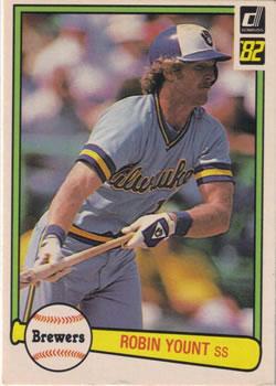 #510 Robin Yount - Milwaukee Brewers - 1982 Donruss Baseball