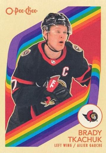 #510 Brady Tkachuk - Ottawa Senators - 2023-24 O-Pee-Chee - Retro Hockey