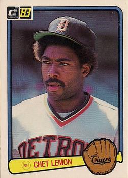 #511 Chet Lemon - Detroit Tigers - 1983 Donruss Baseball