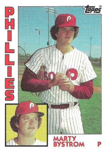 #511 Marty Bystrom - Philadelphia Phillies - 1984 Topps Baseball