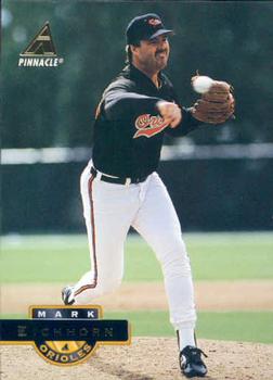 #511 Mark Eichhorn - Baltimore Orioles - 1994 Pinnacle Baseball