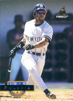 #512 Luis Polonia - New York Yankees - 1994 Pinnacle Baseball
