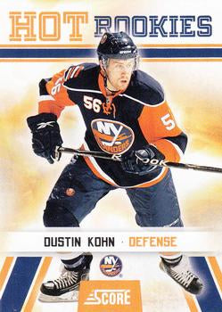 #512 Dustin Kohn - New York Islanders - 2010-11 Score Hockey