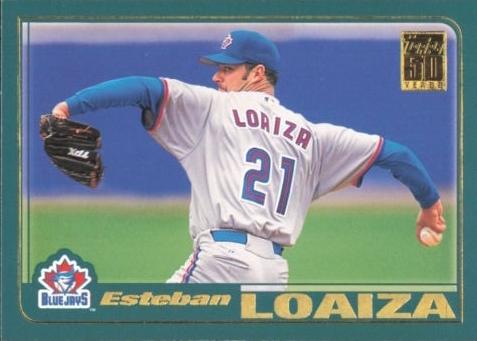 #513 Esteban Loaiza - Toronto Blue Jays - 2001 Topps Baseball