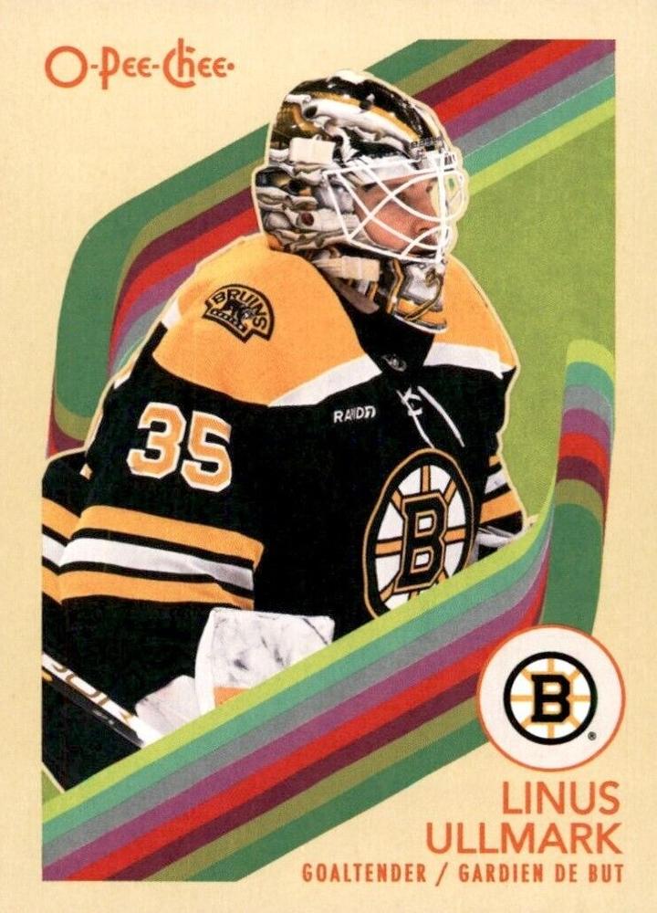 #513 Linus Ullmark - Boston Bruins - 2023-24 O-Pee-Chee - Retro Hockey
