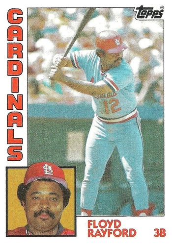 #514 Floyd Rayford - St. Louis Cardinals - 1984 Topps Baseball