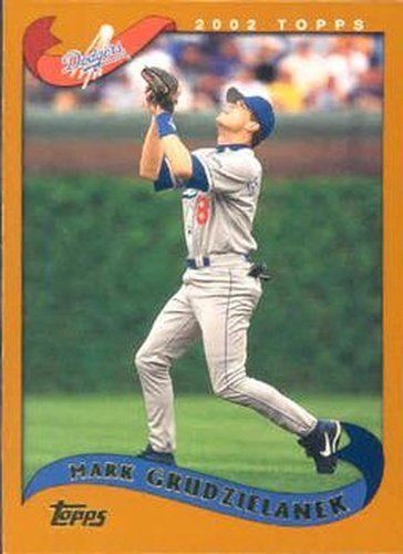 #514 Mark Grudzielanek - Los Angeles Dodgers - 2002 Topps Baseball