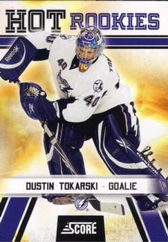 #514 Dustin Tokarski - Tampa Bay Lightning - 2010-11 Score Hockey