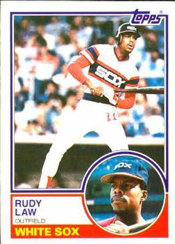 #514 Rudy Law - Chicago White Sox - 1983 Topps Baseball