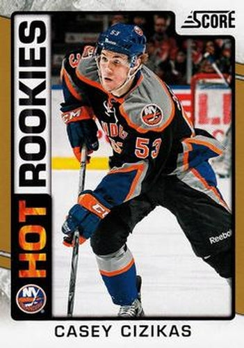 #514 Casey Cizikas - New York Islanders - 2012-13 Score - Gold Rush Hockey