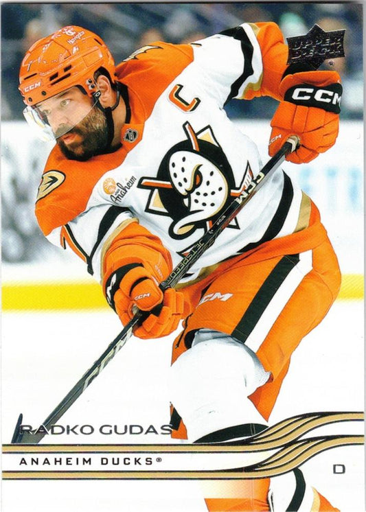 #4 Radko Gudas - Anaheim Ducks - 2025-26 Upper Deck Hockey