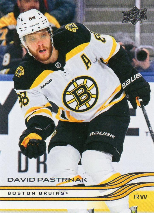 #7 David Pastrnak - Boston Bruins - 2025-26 Upper Deck Hockey