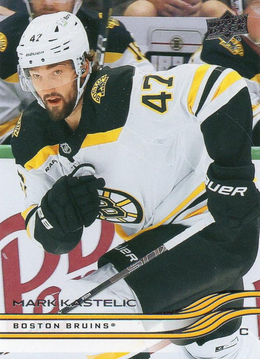 #11 Mark Kastelic - Boston Bruins - 2025-26 Upper Deck Hockey