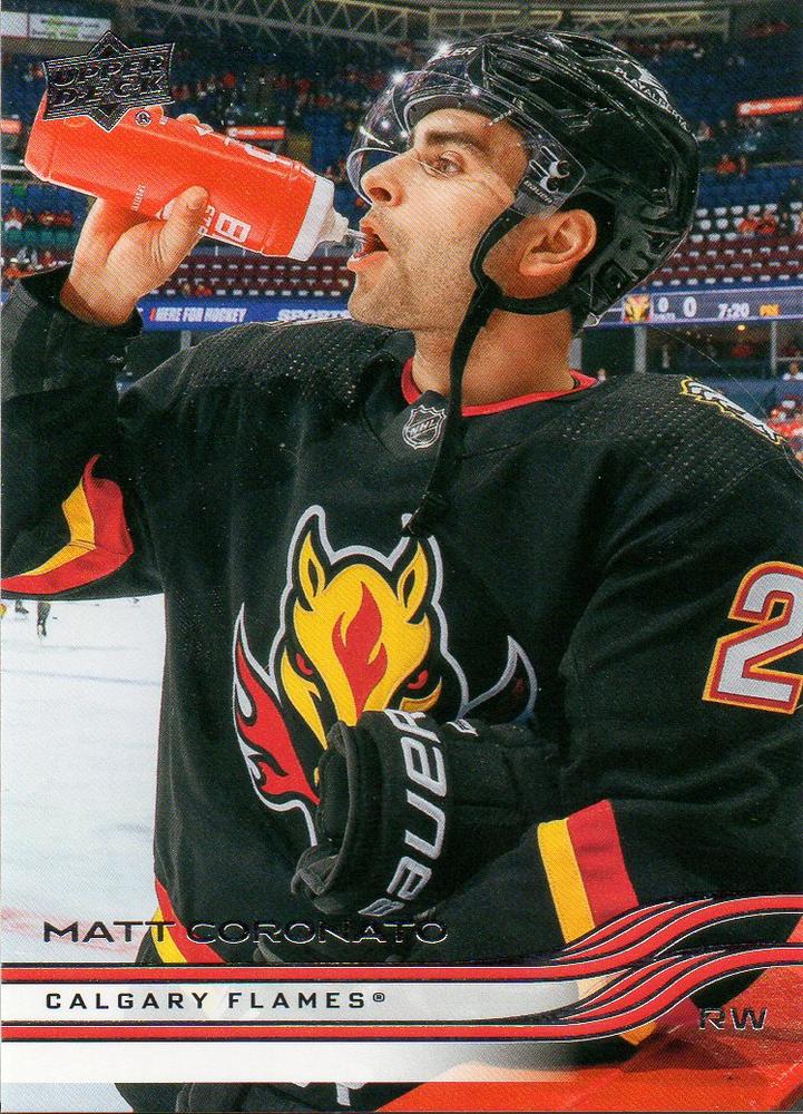 #21 Matt Coronato - Calgary Flames - 2025-26 Upper Deck Hockey